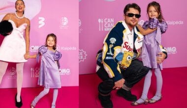 Karolina Meschino ir OG Version pasirodė tame pačiame renginyje: pozavo su dukra Isabelle