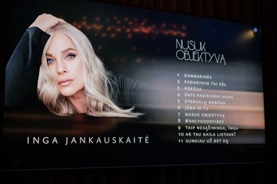 Ingos Jankauskaitės naujausio albumo pristatymas