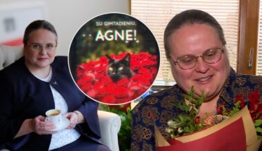 50-metį atšventusi Agnė Širinskienė rengia atsakomąją dovaną sekso prekių parduotuvei | Vardai