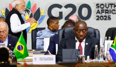 G-20 lyderiai ragina siekti teisingos taikos Ukrainoje, Kongo DR, Sudane, palestiniečių teritorijoje