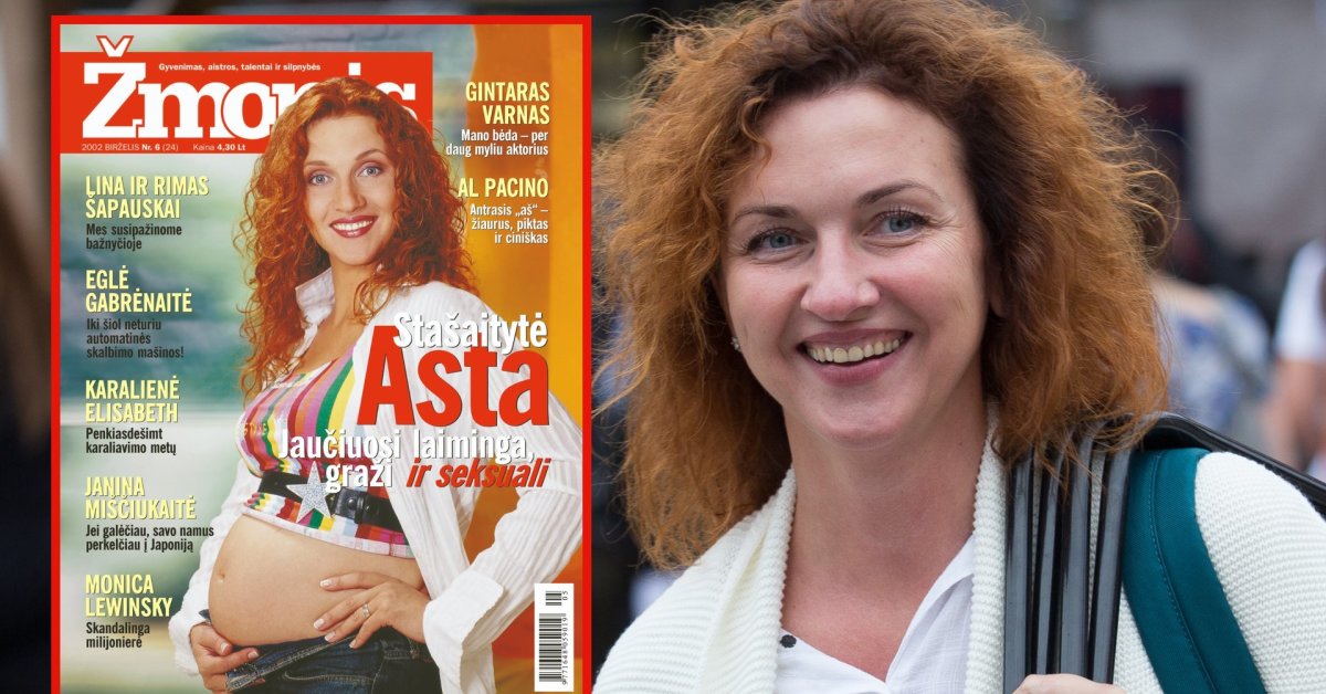 Asta Stašaitytė – apie legendinį nėštukės viršelį ir komentarus parduotuvėje: „Jaučiausi labai seksuali“ | Vardai