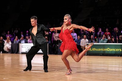 Einoras Degutis ir Ugnė Bliujūtė/ FOTO: Vidmantas Kirklys