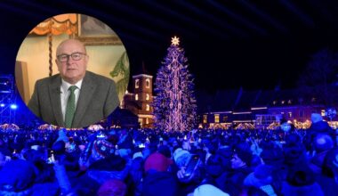Kauno mero sveikinimas eglės įžiebimo metu sulaukė aršios reakcijos internete