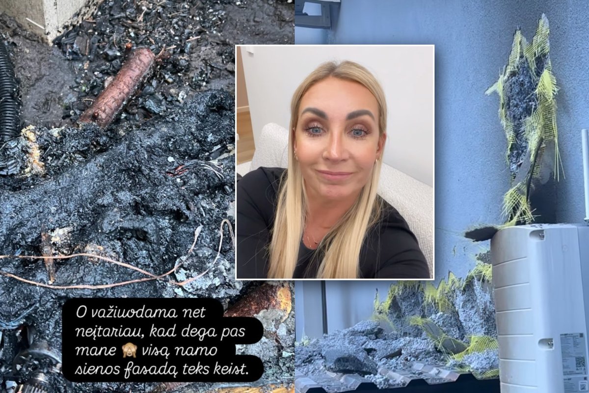 Neramus Gerdos Žemaitės penktadienis: namų kieme kilo gaisras