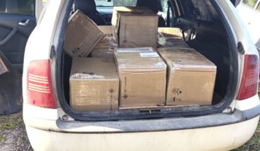 VSAT pareigūnai sučiupo oro balionais gabentą kontrabandą