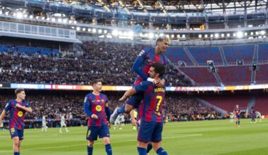 „Barcelonos“ sugrįžimą į „Camp Nou“ papuošė įvarčių gausa