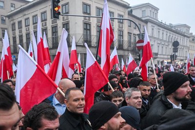 Lenkijos prezidentas Nepriklausomybės dieną dalyvavo dešiniųjų jėgų eitynėse