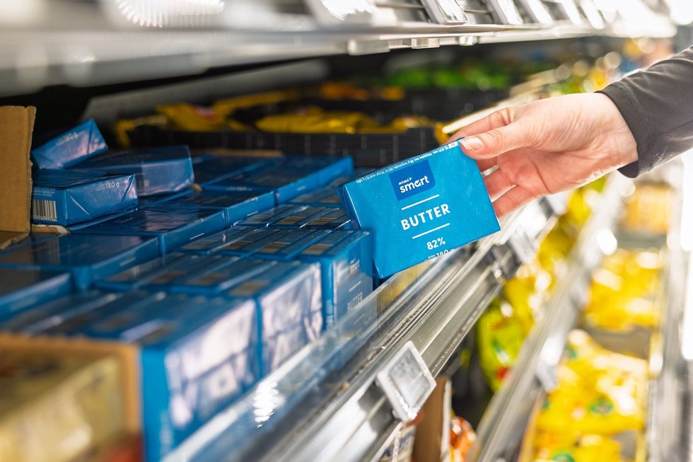 Rimi pieno produktai 