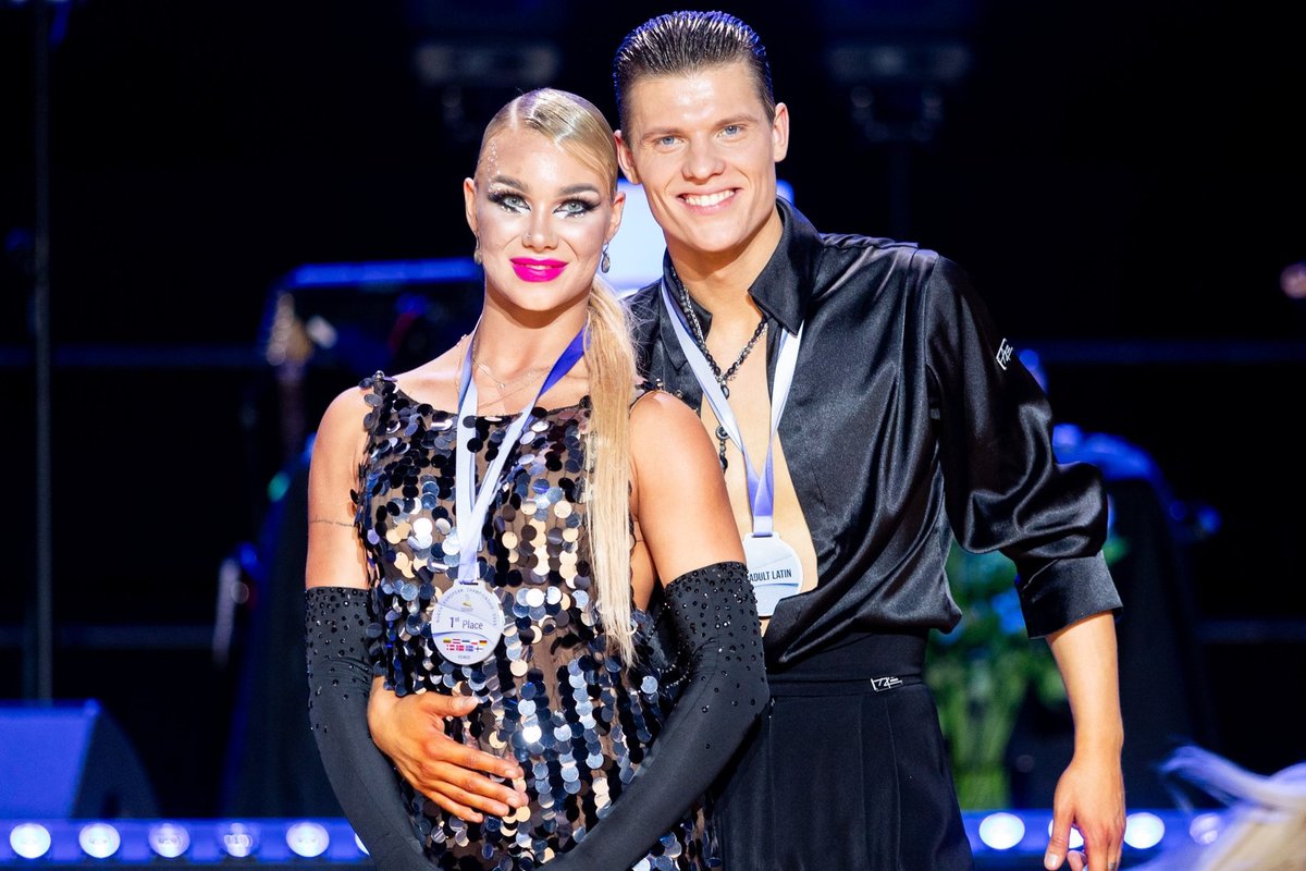 Lietuvių pora apgynė Šiaurės Europos šalių čempionų titulą