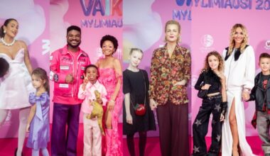 Klaipėdoje nutiestas rožinis kilimas: apdovanojimuose „Vaikų mylimiausi“ – būrys įžymybių su atžalomis | Vardai