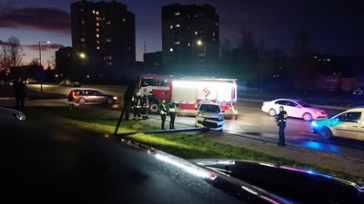 Alytuje nepilnametė nuvertė stulpą