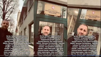 Šarūno Matijošaičio reakcija į tyrimą