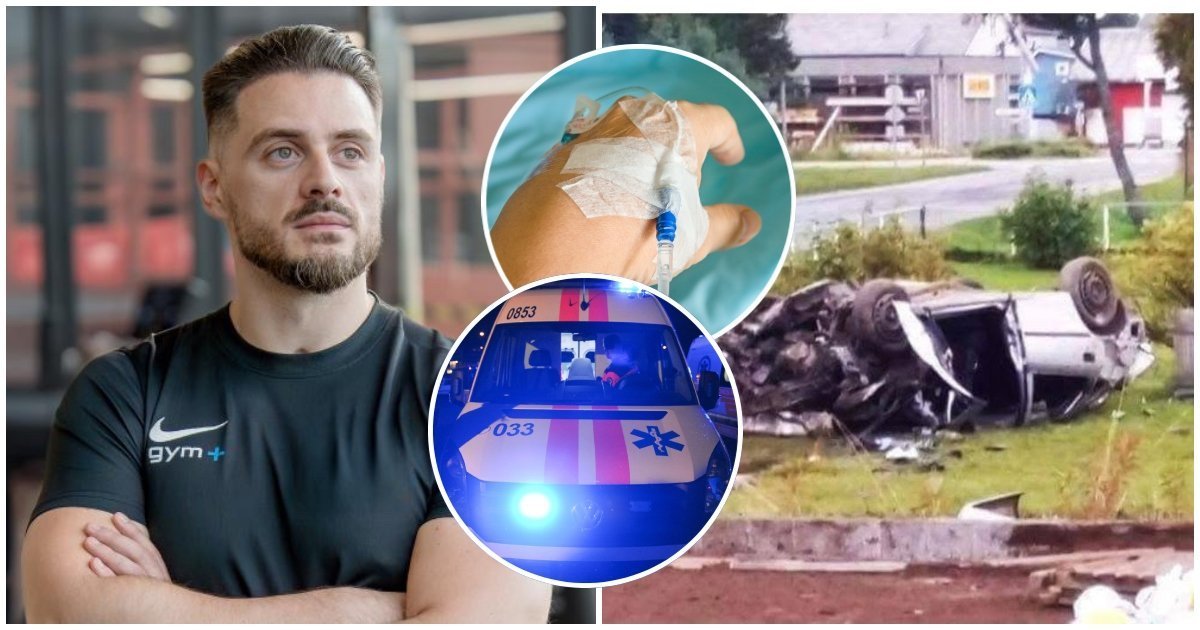 Išvydę į ligoninę atvežtą 34-erių vilnietį ašarų nesulaikė net medikai: tokią siaubingą avariją matė seniai