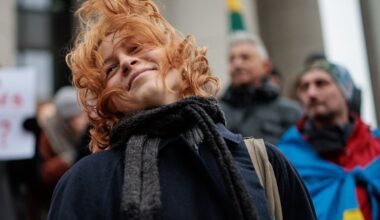 Ryškiausi mitingo kadrai – per „Delfi“ fotografų objektyvą - Delfi