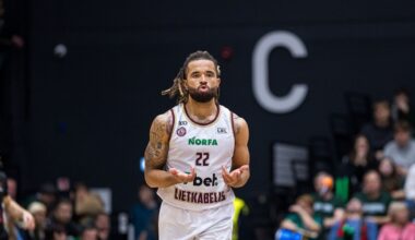 „Lietkabelis“ išvykoje atlaikė nelengvą „Gargždų“ iššūkį - Delfi