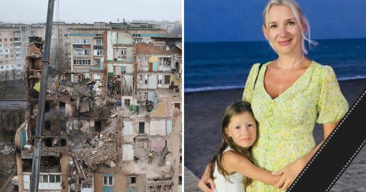7-metė žuvo apsikabinusi mamą: rusų smūgis daugiabučiui nusinešė Lenkijos pilietės gyvybę