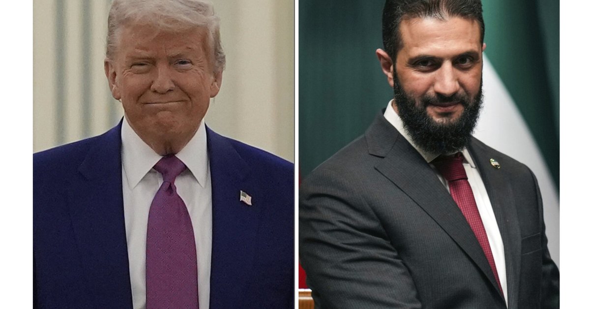 Sirijos prezidentas Baltuosiuose rūmuose susitiko su Donaldu Trumpu