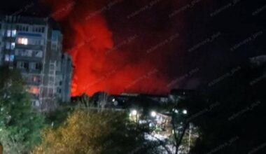 Karas Ukrainoje. Rusiją masiškai atakavo dronai: apgadintas naftos terminalas, sutriko elektros tiekimas - Delfi