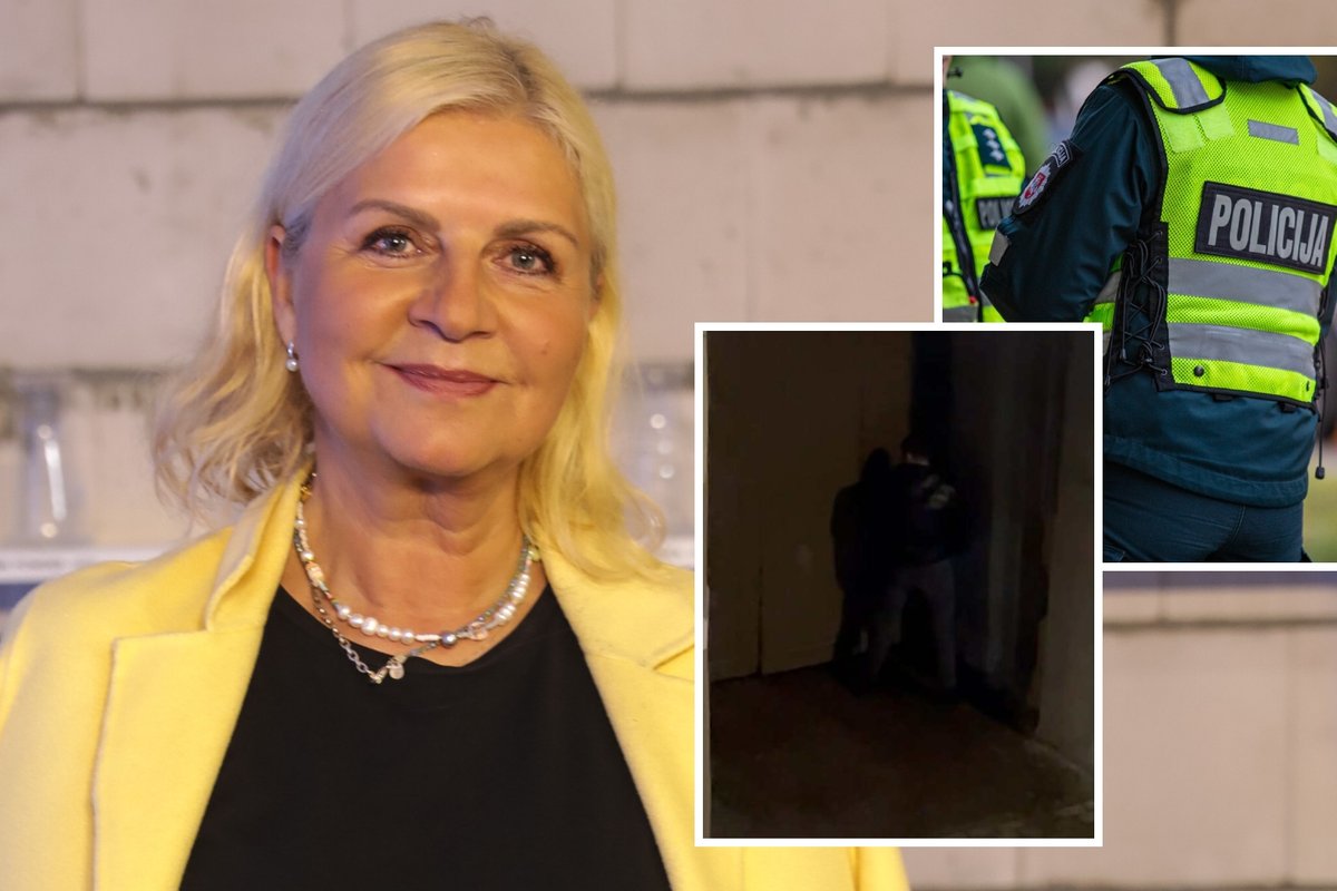 Violetai Baublienei nufilmavus koktų vyrų elgesį senamiestyje – veikli policijos reakcija