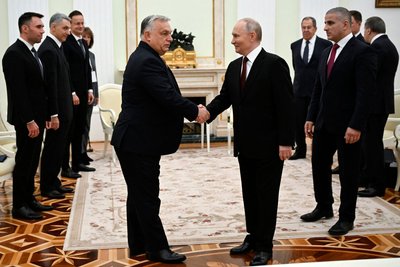 Nuo karo pradžios – jau ketvirtasis Orbano susitikimas su Putinu