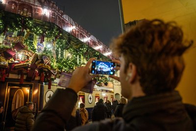 Kalėdų ženklai mieste 