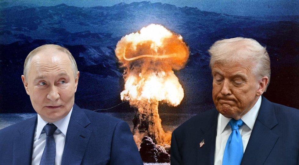 Galvojo, kad eilinį sykį praslys? Putino pagyros atsirėmė į Trumpo azartą (nuotr. SCANPIX) tv3.lt fotomontažas