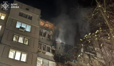 Karas Ukrainoje. Ukrainos sostinę sudrebino masinė ataka: rusai smogė į gyvenamuosius namus