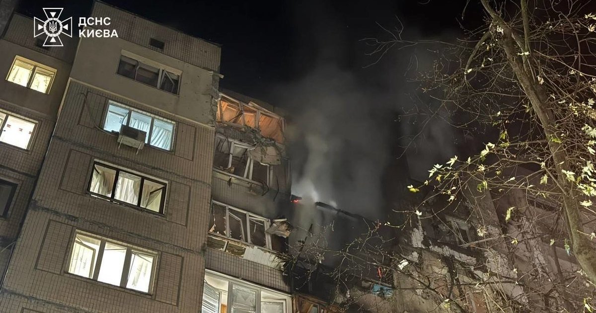 Karas Ukrainoje. Ukrainos sostinę sudrebino masinė ataka: rusai smogė į gyvenamuosius namus