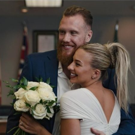 Ignas Brazdeikis ir jo mylimoji (nuotr. asm. archyvas) 