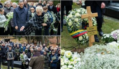 Kostas Smoriginas atgulė amžinojo poilsio Menininkų kalnelyje