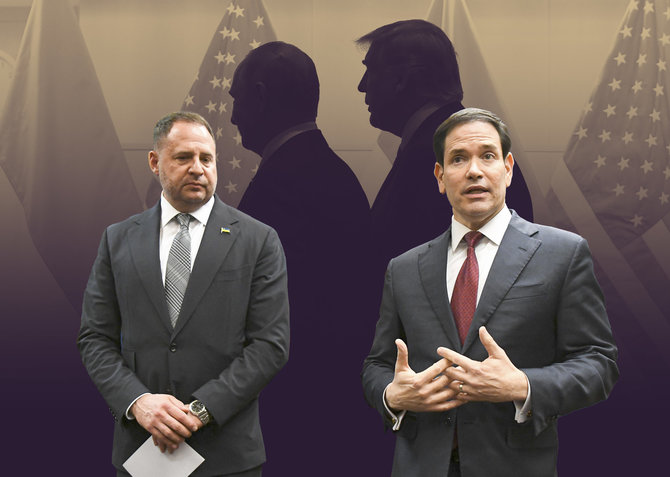 Scanpix“ nuotrauKų montažas/Derybos dėl taikos Ukrainoje