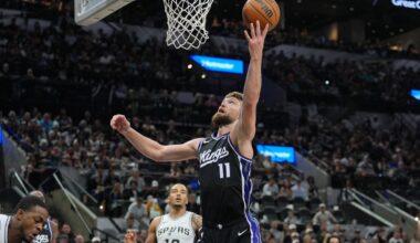 Sabonis užfiksavo dvigubą dublį, bet „Kings“ agonija tęsiasi