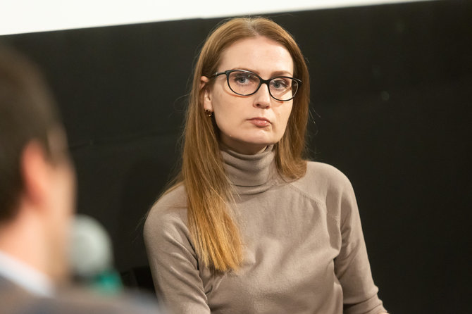 Gretos Skaraitienės / BNS nuotr./Diskusija po dokumentinio filmo „Navalnas“