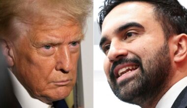 Donaldas Trumpas sako, kad penktadienį susitiks su išrinktuoju Niujorko meru Zohranu Mamdani