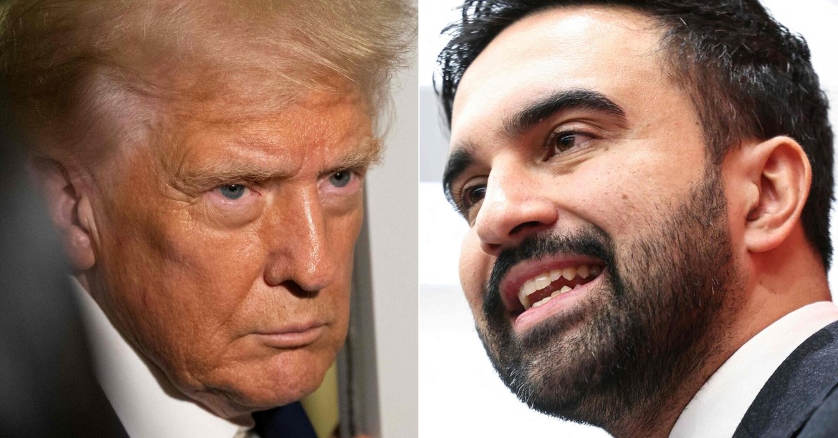 Donaldas Trumpas sako, kad penktadienį susitiks su išrinktuoju Niujorko meru Zohranu Mamdani