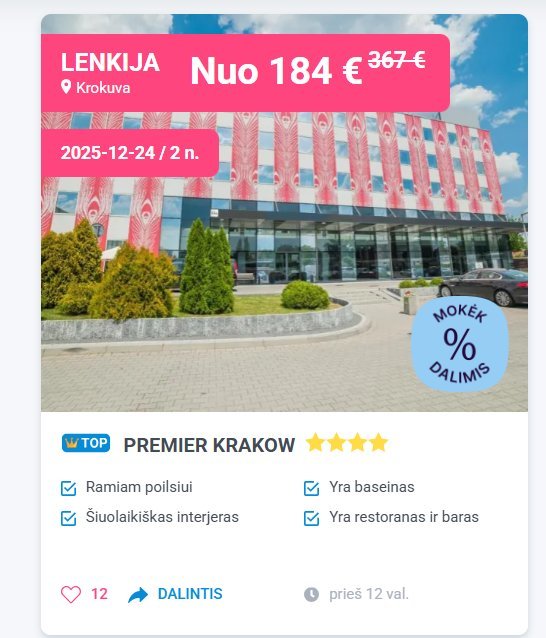 Kelionė šventiniu laikotarpiu (nuotr. tv3.lt)