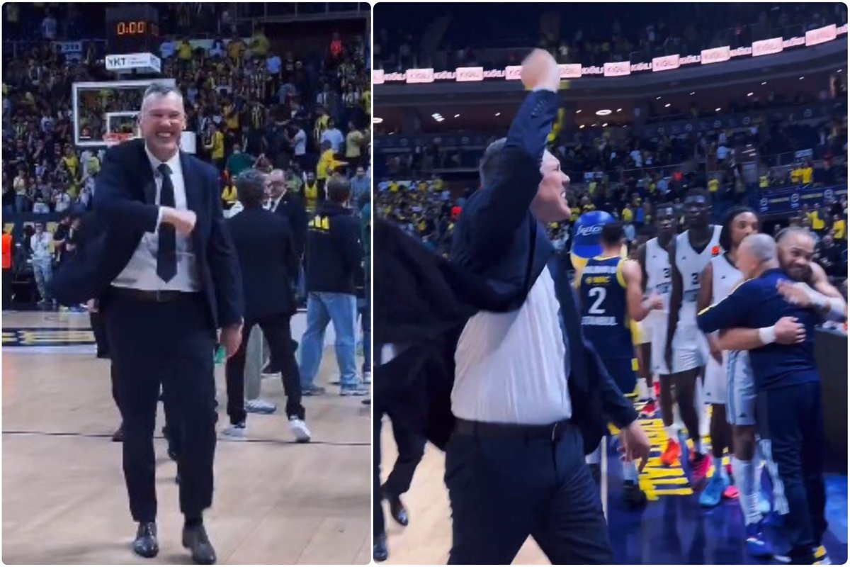 Po dramos Stambule Jasikevičius juokavo, gyrė veretaną ir pasisakė apie pauzę Eurolygoje