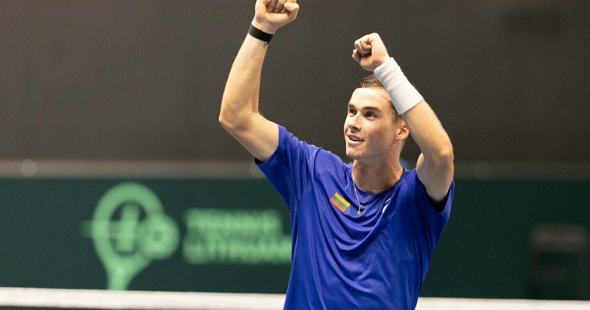 Antras rezultatas Lietuvos istorijoje: Gaubas sulaukė gerų žinių ir vėl pagerins karjeros rekordą ATP reitinge