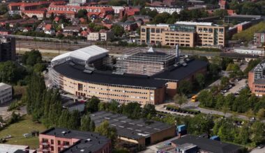 Alytuje pagaminti saulės moduliai įmontuoti į milžinišką stogo elektrinę Danijoje