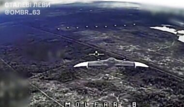 Karas Ukrainoje. Ukrainiečiai užfiksavo, kaip sunaikino naują rusų droną - Delfi