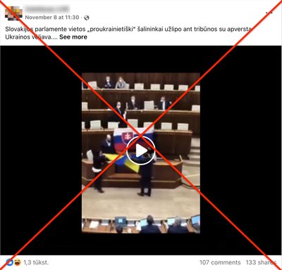 Socialiniuose tinkluose platinamas trejų metų senumo vaizdo įrašas