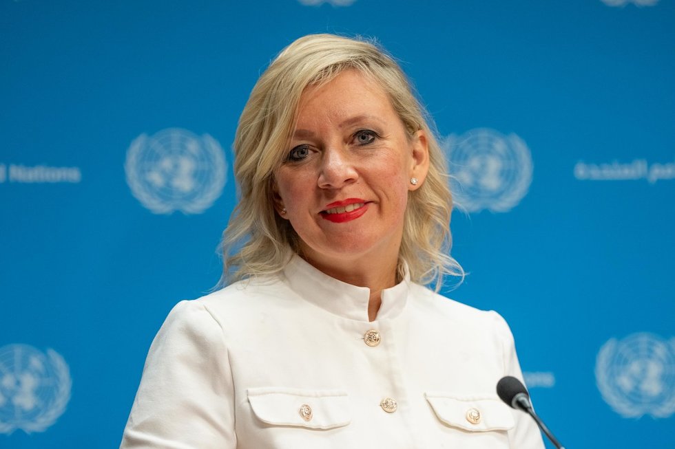 Marija Zacharova (nuotr. SCANPIX)