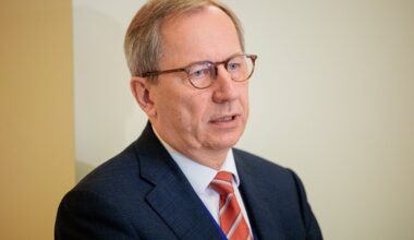 Matulionis nesureikšmina Minsko reakcijų dėl uždarytos sienos: ragina išlaikyti tvirtą stuburą