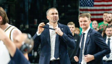 Tomas Masiulis pasidžiaugė grįžusiu gynėju ir liko nustebintas drąsiu debiutantu