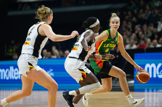 Roberto Riabovo / BNS nuotr./Europos krepšinio čempionato atranka: Lietuva-Belgija