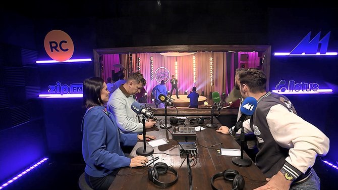 LNK nuotr./Filmavimo akimirka