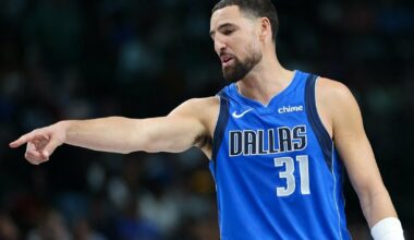 Thompsonu nusivylę „Mavericks“ svarsto apie snaiperio išmainymą