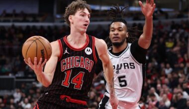 Buzelis buvo solidus, o „Bulls“ neatsilaikė prieš Wembanyamos šou