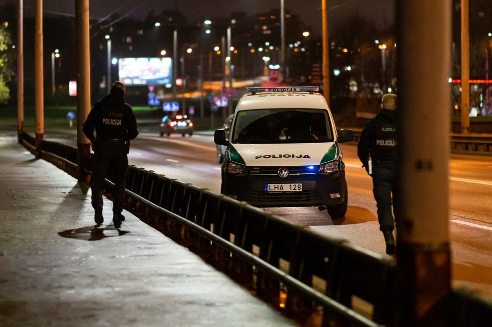 Policija (nuotr. Broniaus Jablonsko)