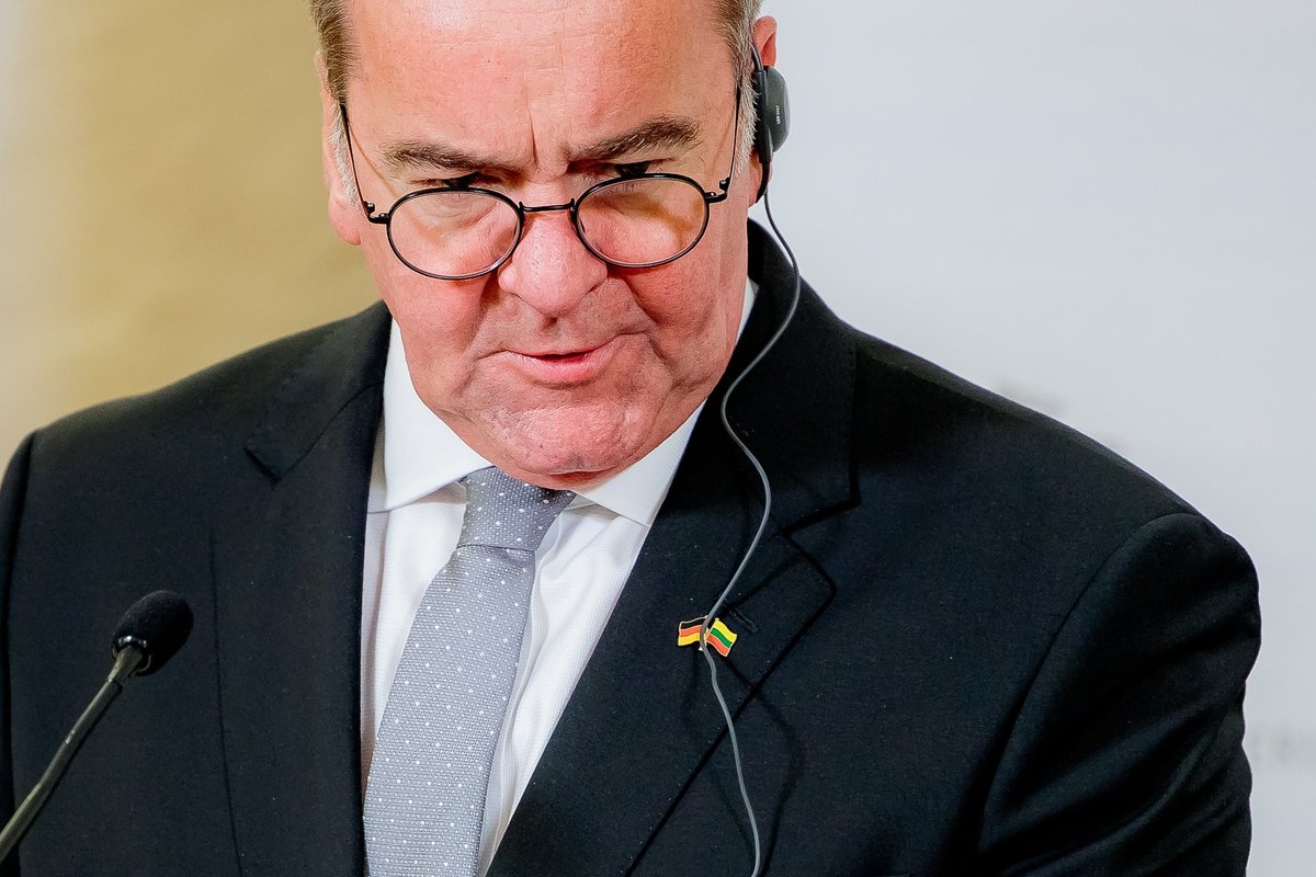 Borisas Pistorius numatė karą tarp Rusijos ir NATO